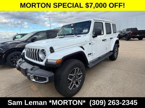 bright white clearcoat 2026 Jeep Wrangler Sahara