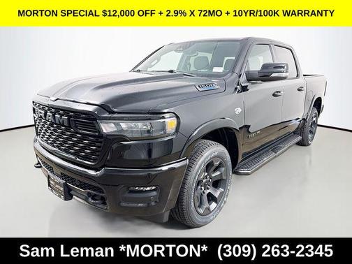 Diamond Black Crystal Pearlcoat 2026 RAM 1500 Big Horn/Lone Star