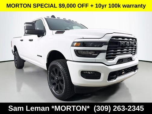 Bright White Clearcoat 2026 RAM 2500 Big Horn
