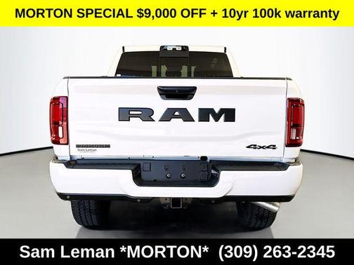 Bright White Clearcoat 2026 RAM 2500 Big Horn