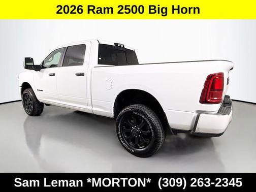 Bright White Clearcoat 2026 RAM 2500 Big Horn