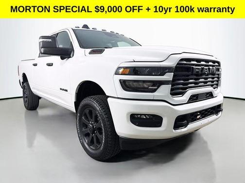 Bright White Clearcoat 2026 RAM 2500 Big Horn