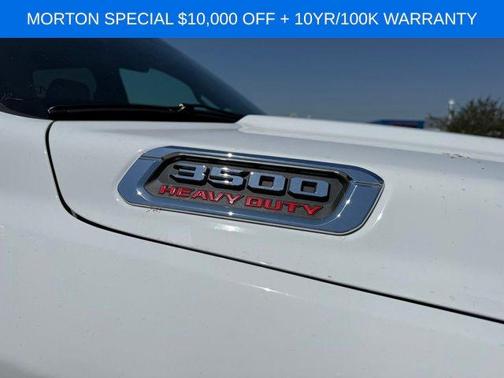 Bright White Clearcoat 2026 RAM 3500 Tradesman
