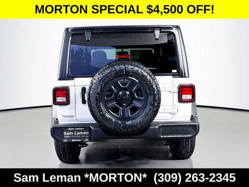 Bright White Clearcoat 2026 Jeep Wrangler Sport