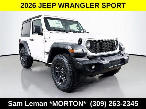 Bright White Clearcoat 2026 Jeep Wrangler Sport