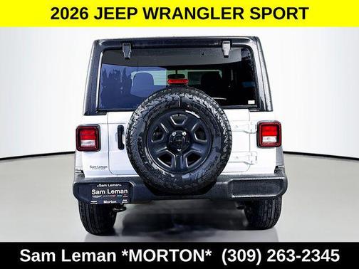 Bright White Clearcoat 2026 Jeep Wrangler Sport
