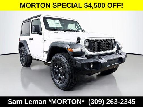 Bright White Clearcoat 2026 Jeep Wrangler Sport