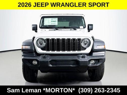 Bright White Clearcoat 2026 Jeep Wrangler Sport