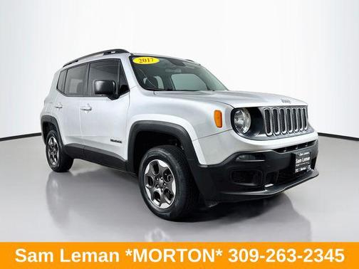 Glacier Metallic 2017 Jeep Renegade Sport