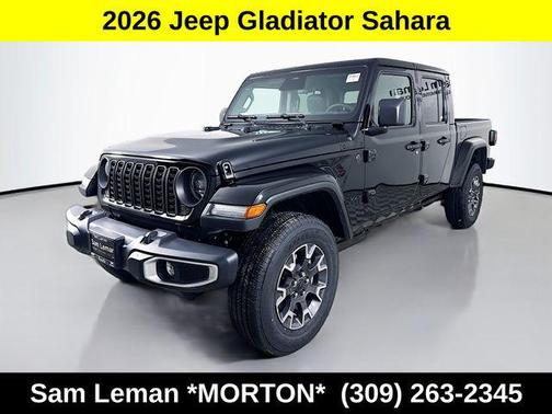 Black Clearcoat 2026 Jeep Gladiator Sahara