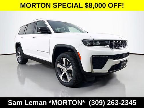 Bright White Clearcoat 2026 Jeep Grand Cherokee L Limited
