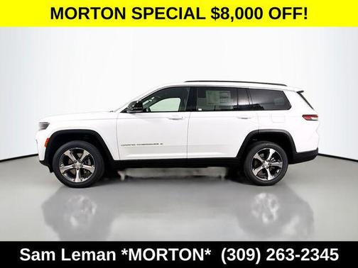 Bright White Clearcoat 2026 Jeep Grand Cherokee L Limited