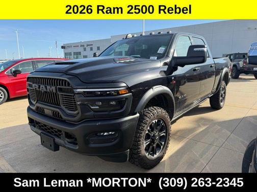 Diamond Black Crystal Pearlcoat 2026 RAM 2500 Rebel