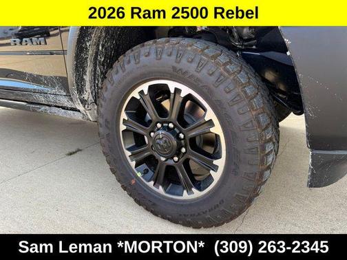 Diamond Black Crystal Pearlcoat 2026 RAM 2500 Rebel