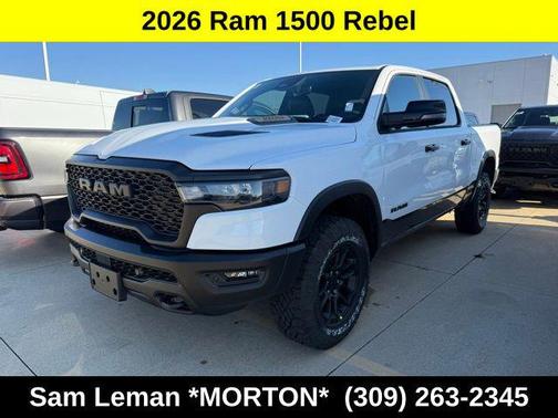 Bright White Clearcoat 2026 RAM 1500 Rebel