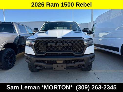 Bright White Clearcoat 2026 RAM 1500 Rebel