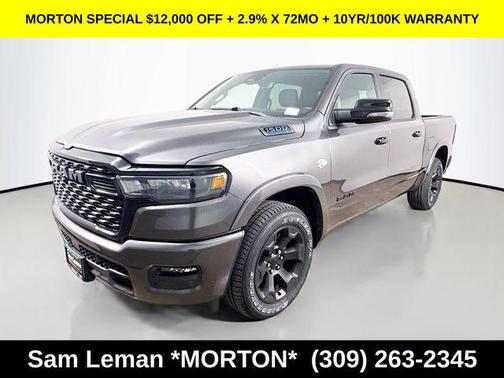 Granite Crystal Metallic Clearcoat 2026 RAM 1500 Big Horn/Lone Star