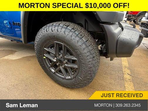 Hydro Blue Pearl Coat 2026 Jeep Wrangler Sport S