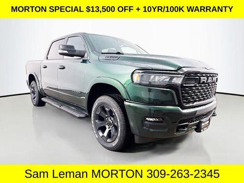 Serrano Green Metallic 2026 RAM 1500 Big Horn/Lone Star