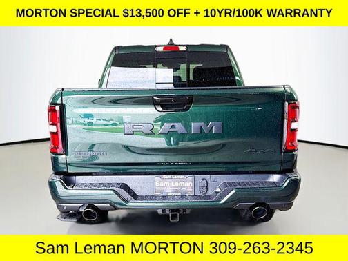 Serrano Green Metallic 2026 RAM 1500 Big Horn/Lone Star