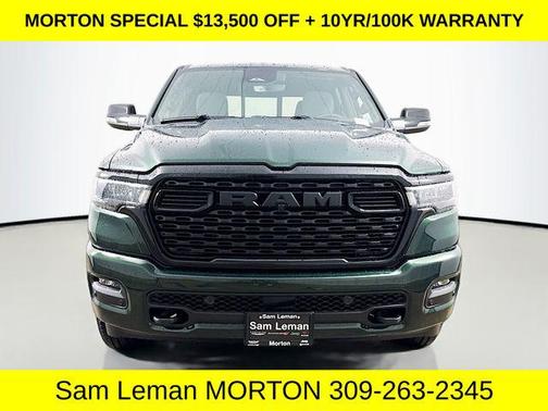 Serrano Green Metallic 2026 RAM 1500 Big Horn/Lone Star
