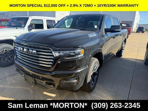 Diamond Black Crystal Pearlcoat 2026 RAM 1500 Laramie