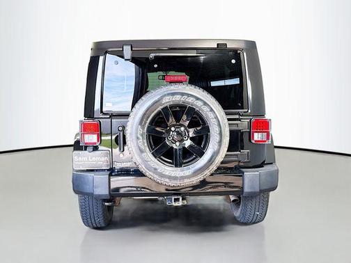 Black Clearcoat 2014 Jeep Wrangler Unlimited Sahara