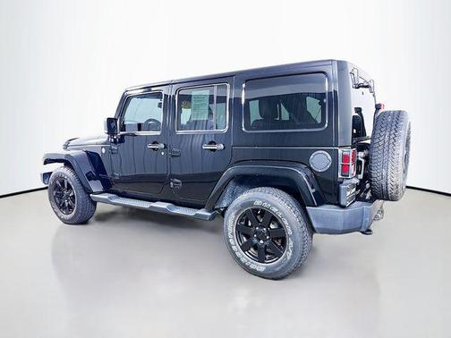 Black Clearcoat 2014 Jeep Wrangler Unlimited Sahara