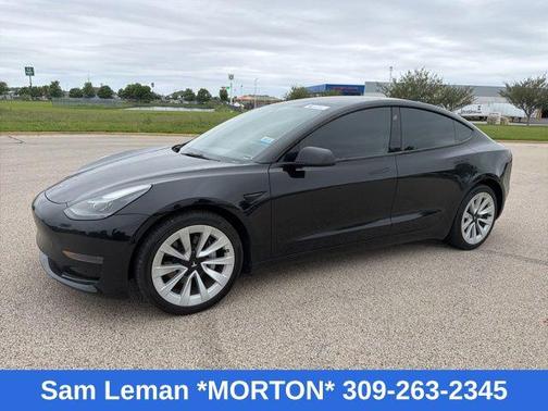 Solid Black 2022 Tesla Model 3 Standard Range