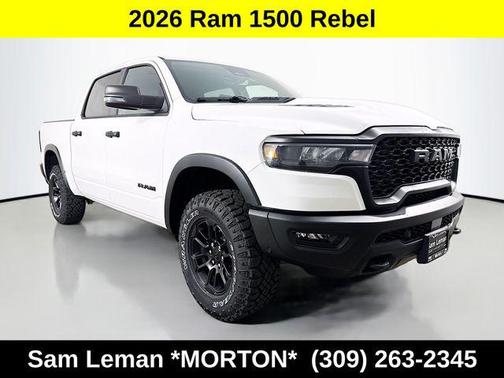Bright White Clearcoat 2026 RAM 1500 Rebel