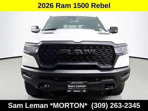 Bright White Clearcoat 2026 RAM 1500 Rebel