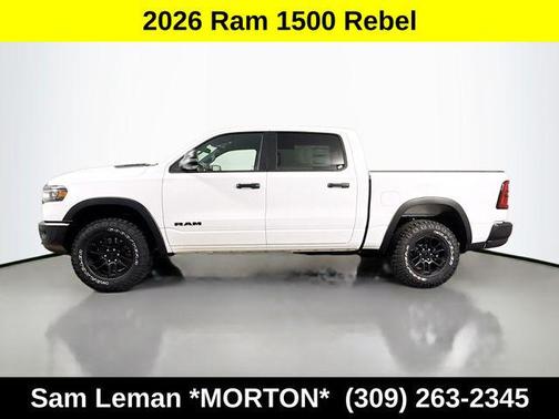 Bright White Clearcoat 2026 RAM 1500 Rebel