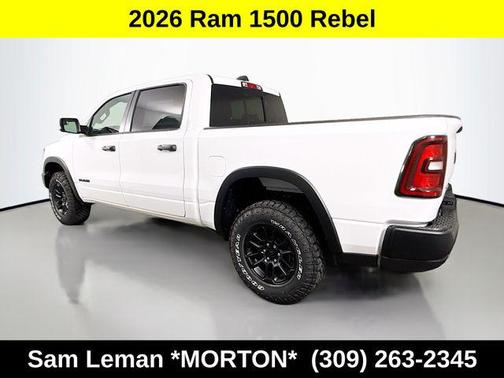 Bright White Clearcoat 2026 RAM 1500 Rebel