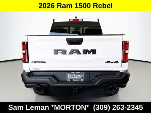 Bright White Clearcoat 2026 RAM 1500 Rebel