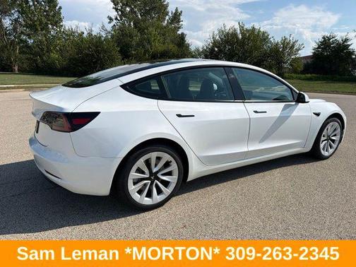 White 2023 Tesla Model 3 Standard Range