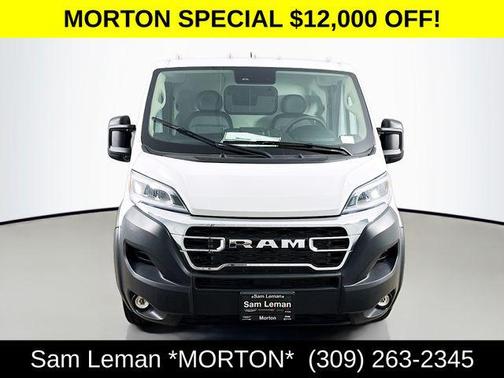 Bright White Clearcoat 2025 RAM ProMaster 1500 Low Roof