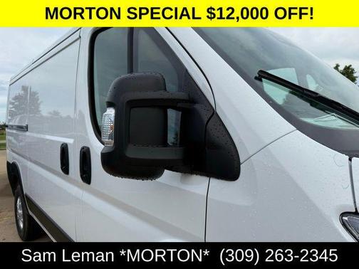 Bright White Clearcoat 2025 RAM ProMaster 1500 Low Roof
