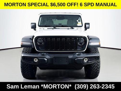 Bright White Clearcoat 2026 Jeep Wrangler Willys