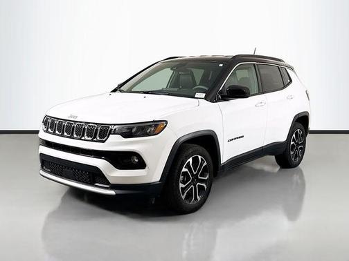 Bright White Clearcoat 2024 Jeep Compass Limited