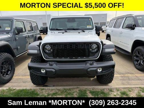 Bright White Clearcoat 2026 Jeep Wrangler Willys