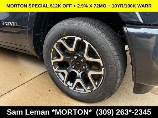 Forged Blue Metallic 2026 RAM 1500 Laramie