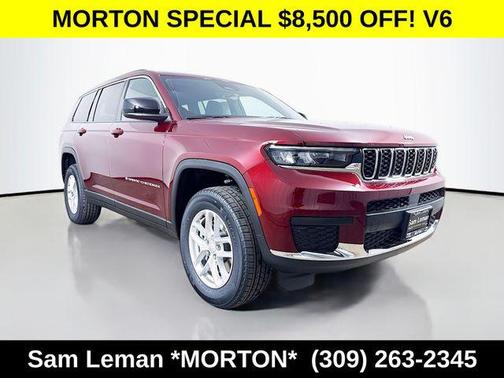 Velvet Red Pearlcoat 2025 Jeep Grand Cherokee L Laredo