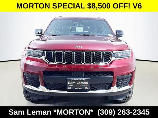 Velvet Red Pearlcoat 2025 Jeep Grand Cherokee L Laredo