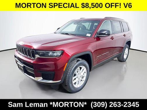 Velvet Red Pearlcoat 2025 Jeep Grand Cherokee L Laredo