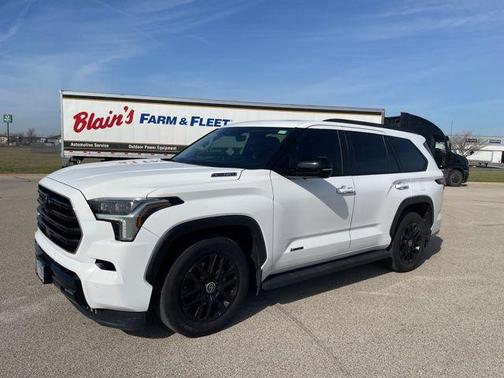 Wind Chill Pearl 2024 Toyota Sequoia Limited