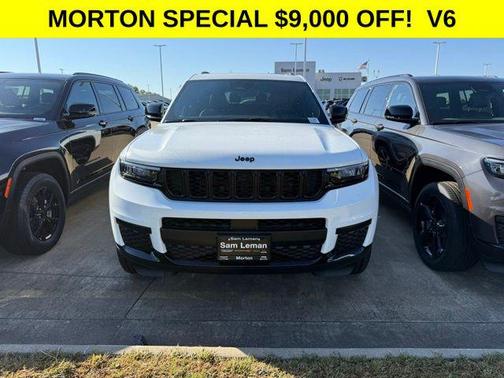 Bright White Clearcoat 2025 Jeep Grand Cherokee L Altitude