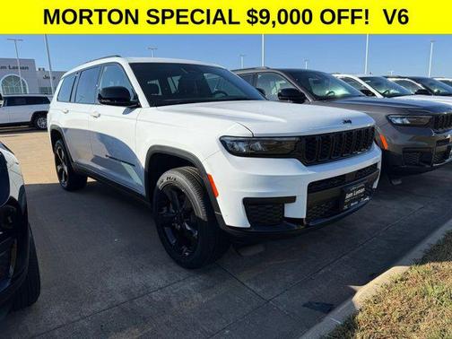 Bright White Clearcoat 2025 Jeep Grand Cherokee L Altitude