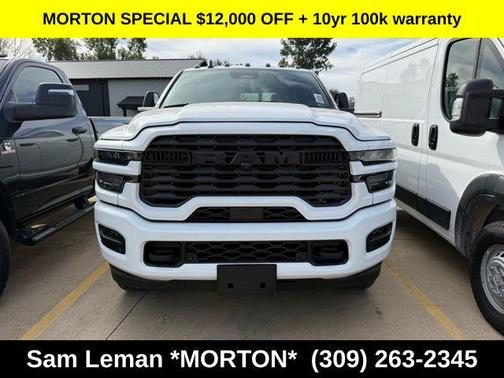 Bright White Clearcoat 2026 RAM 2500 Big Horn