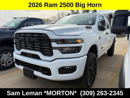 Bright White Clearcoat 2026 RAM 2500 Big Horn