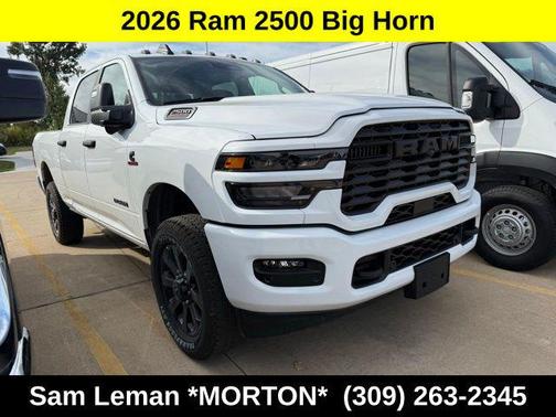 Bright White Clearcoat 2026 RAM 2500 Big Horn